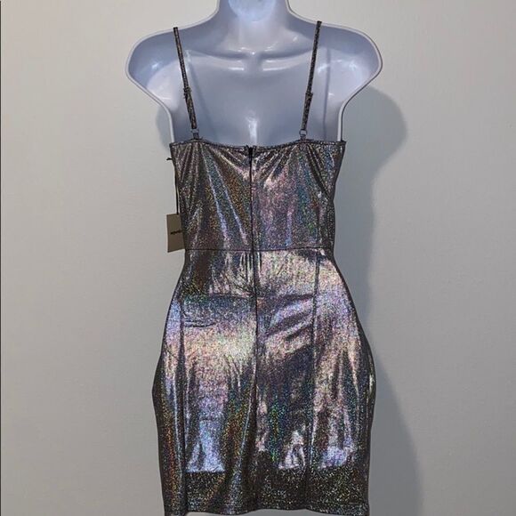 Superdown Kandis Mini Dress Grey - Picture 7 of 9